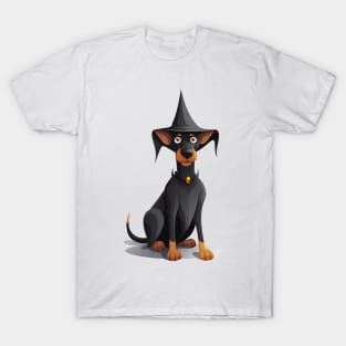 Halloween Doberman Pinscher Dog #1 T-Shirt